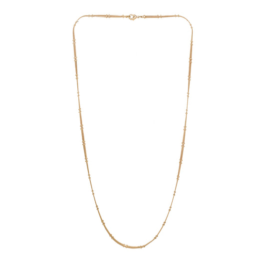 Double Bead Snake Chain - Long