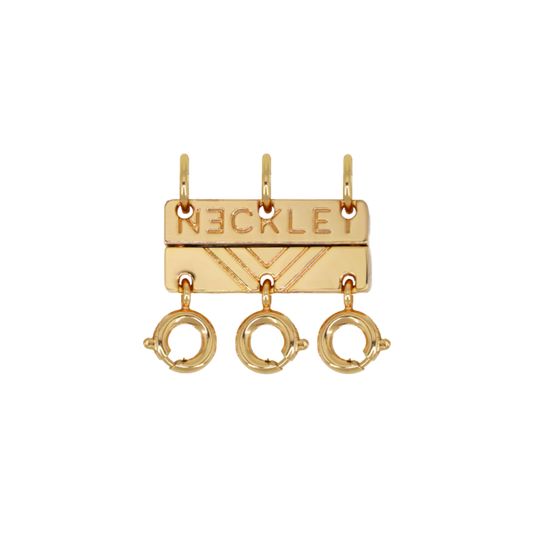 Triple Layering Clasp – Stainless Steel