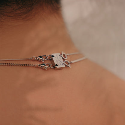 Double Layering Clasp – Stainless Steel