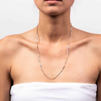 Double Bead Snake Chain - Long