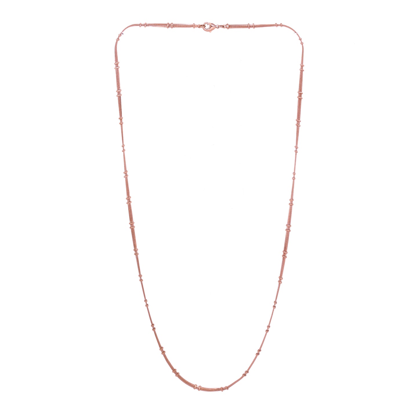 Double Bead Snake Chain - Long